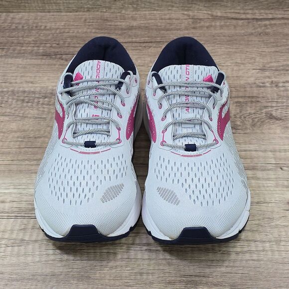 Brooks Addiction GTS 15 Women's Size 8.5 2E (Extra Wide) Gray Pink Running Shoes - Picture 2 of 9